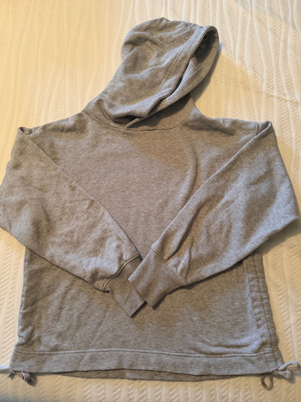aerie Gray Pullover Hoodie Sweatshirt